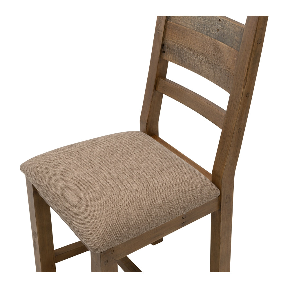 Wooden Forge Dining Chair Side