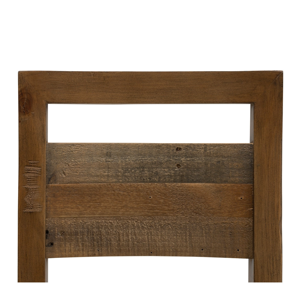 Wooden Forge Dining Chair Close Up