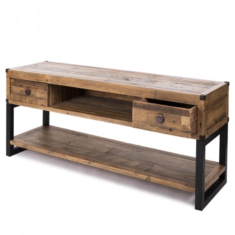 Wooden Forge TV Cabinet