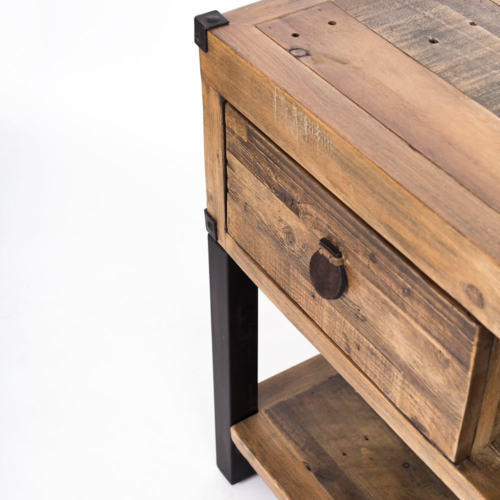 Wooden Forge TV Cabinet Accent