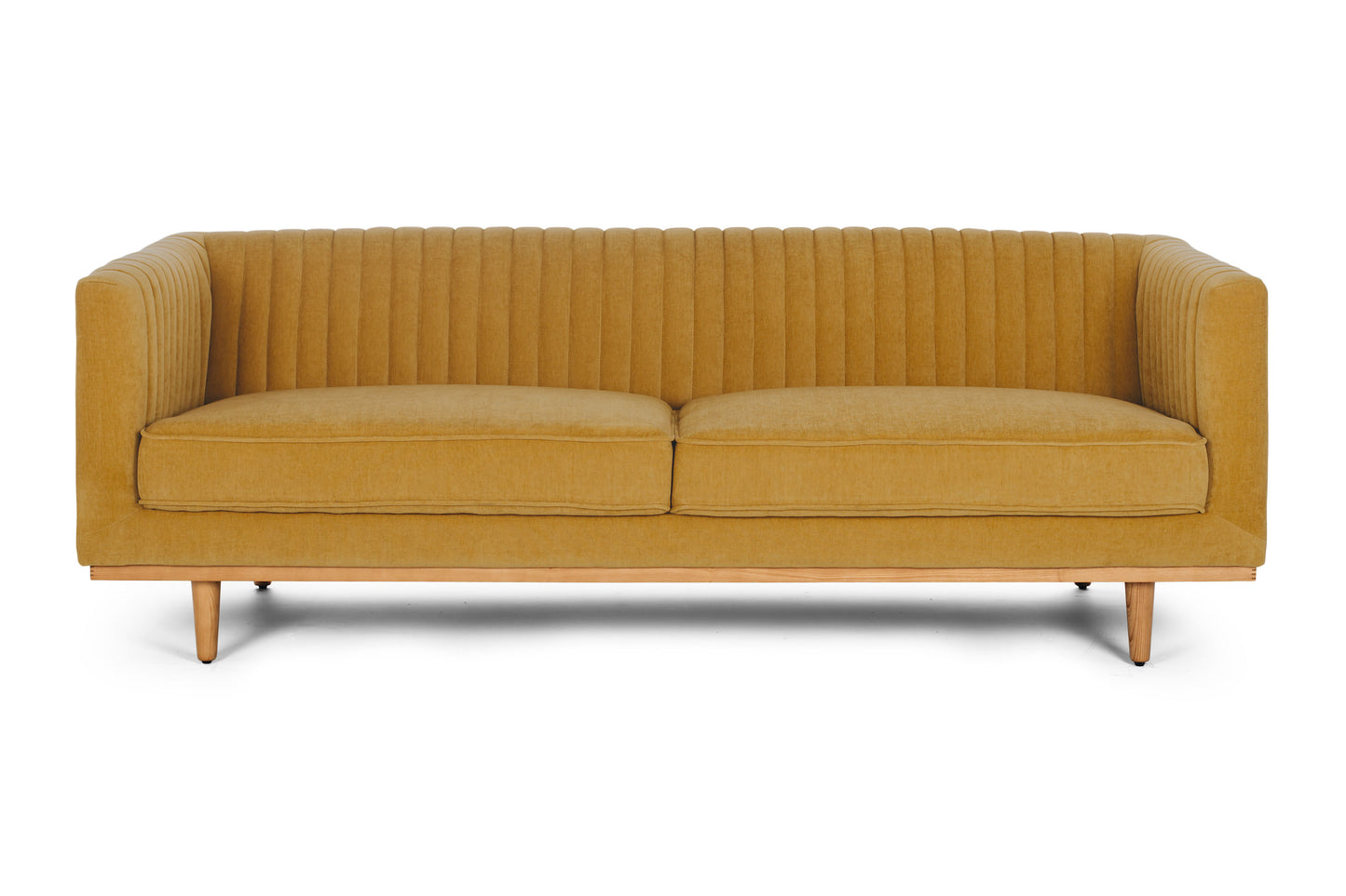 Madison 3 Seater Honey Gold