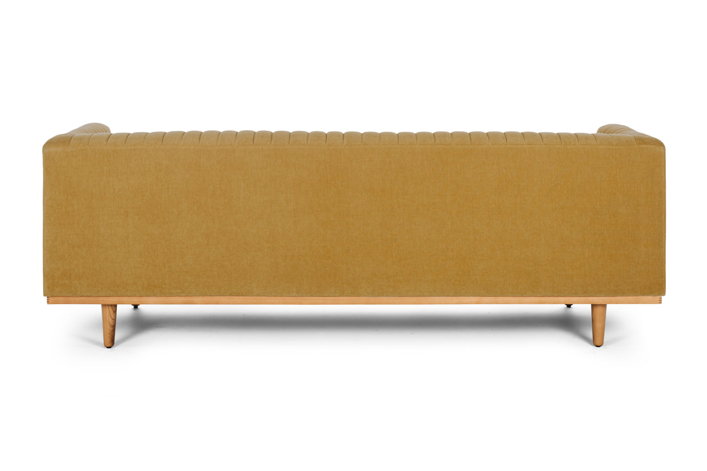 Madison 3 Seater Honey Gold Back