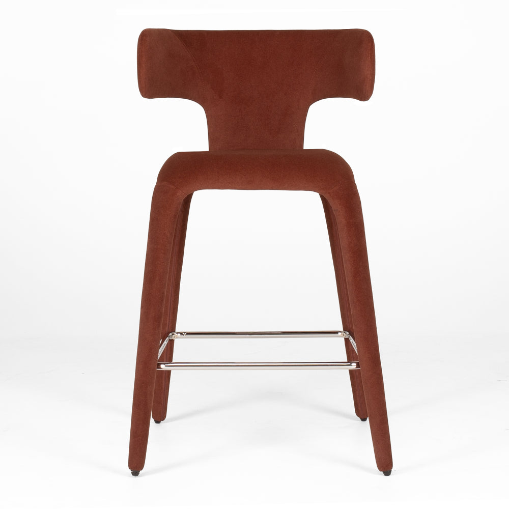 Be-til Juice Barstool Burnt Sienna