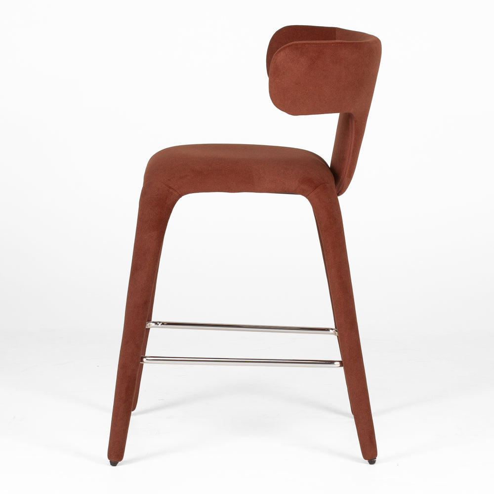 Be-til Juice Barstool Burnt Sienna