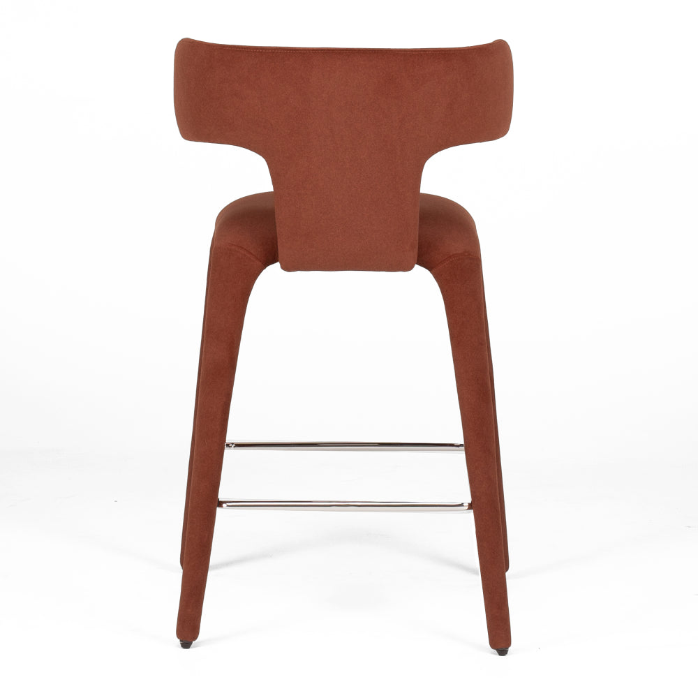Be-til Juice Barstool Burnt Sienna
