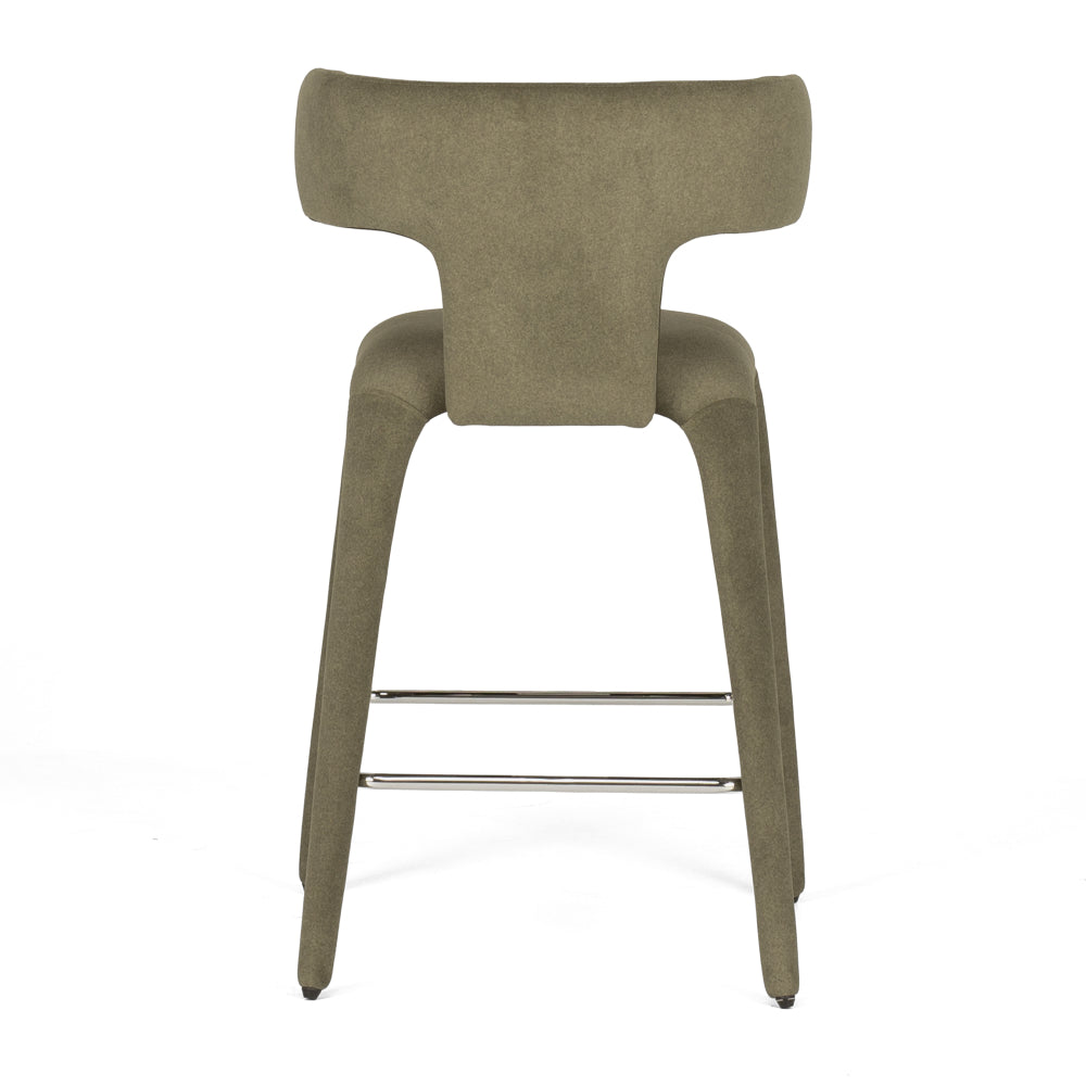 Be-til Juice Barstool Olive Green