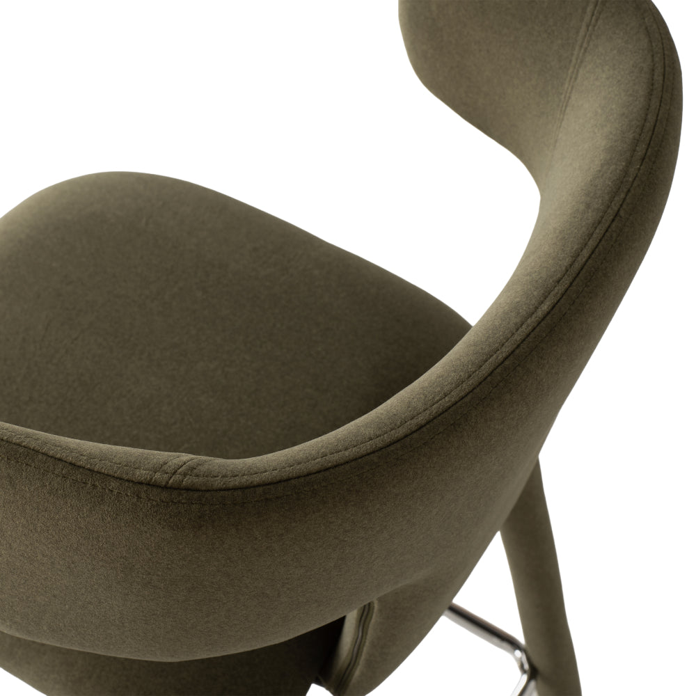Be-til Juice Barstool Olive Green