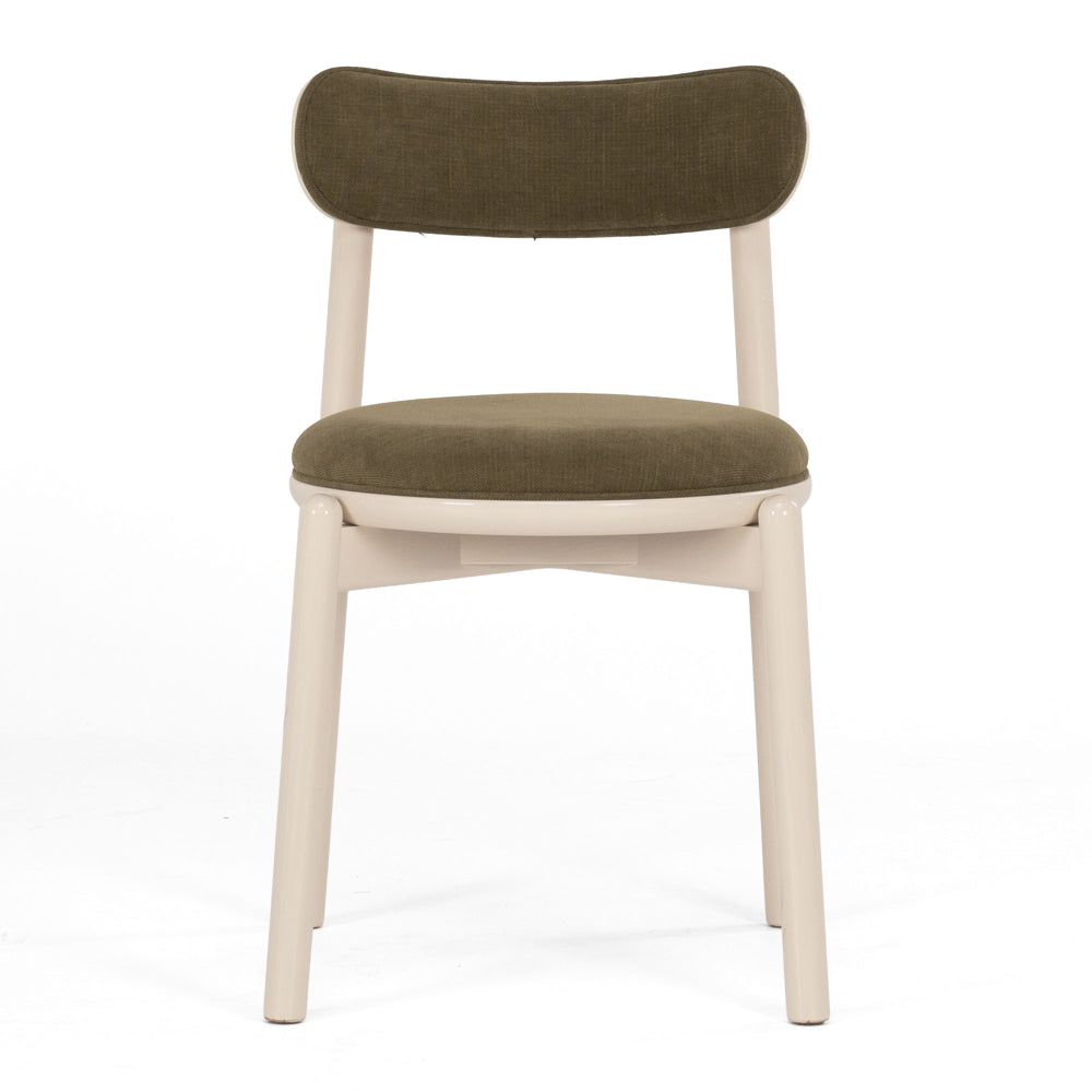 Mr Lee Dining Chair Vanilla Green