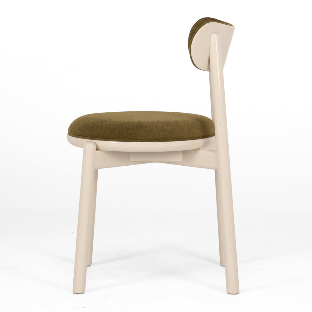Mr Lee Dining Chair Vanilla Green