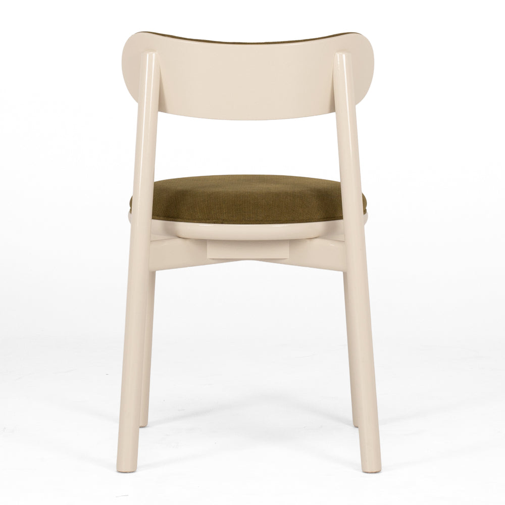 Mr Lee Dining Chair Vanilla Green