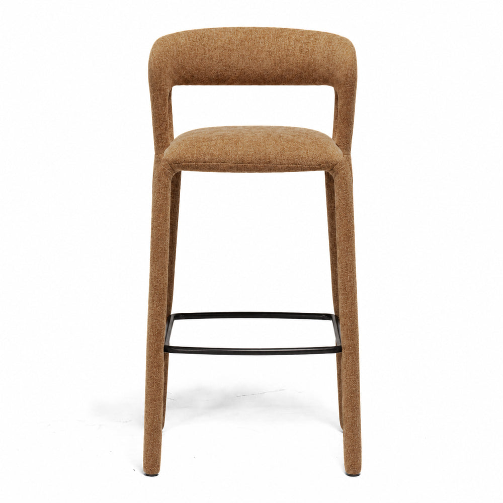 Munich Barstool Gold Ochre