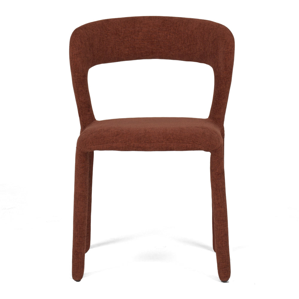Munich Dining Chair Rust Burgundy