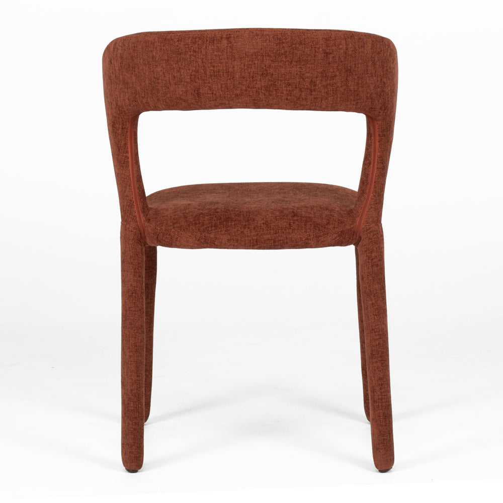 Munich Dining Chair Rust Burgundy