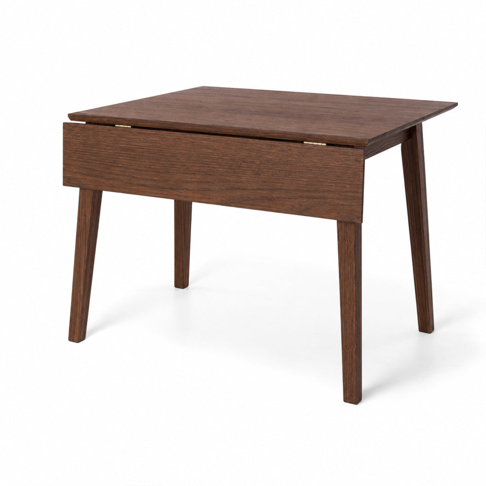 Nordik Dropleaf Table 102sq (Dark Oak)