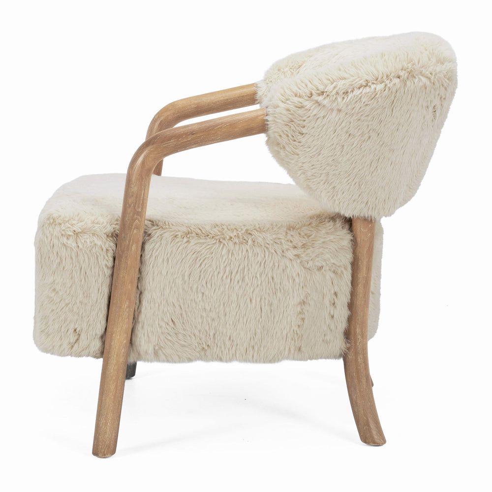 the yak Armchair - Tibetan buffalo hair