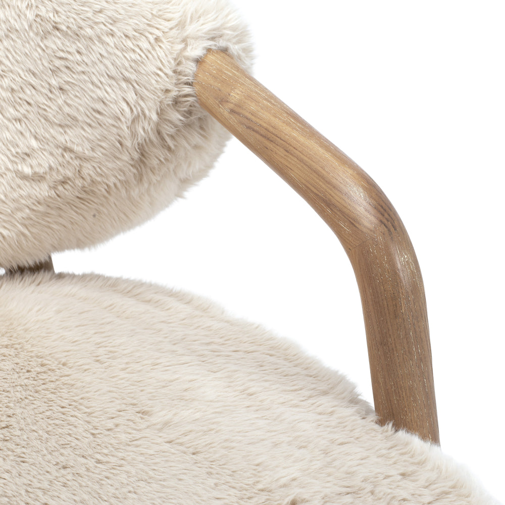 the yak Armchair - Tibetan buffalo hair